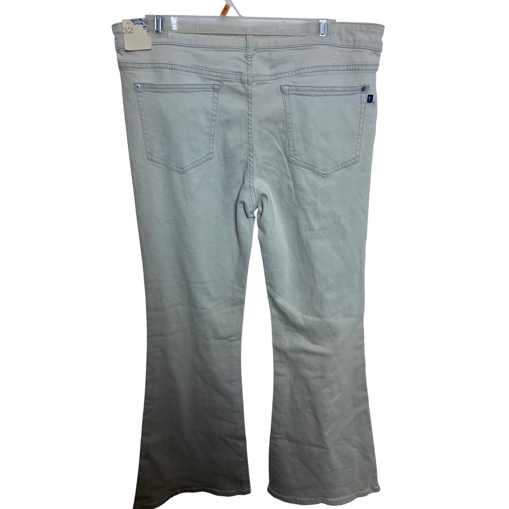 Pilcro Anthropologie High Rise Bootcut Flare Stretch Pants Wide Leg Retro NWR - Picture 9 of 11